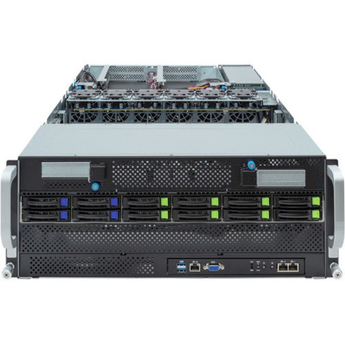 Gigabyte G493-ZB1 Barebone System - 4U Rack-mountable - Socket SP5 LGA-6096 - 2 x Processor Support - AMD Chip - 256 GB DDR5 SDRAM RAM G493-ZB1-AAP1
