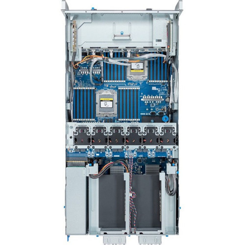 Gigabyte G493-ZB1 Barebone System - 4U Rack-mountable - Socket SP5 LGA-6096 - 2 x Processor Support - AMD Chip - 256 GB DDR5 SDRAM RAM G493-ZB1-AAP1