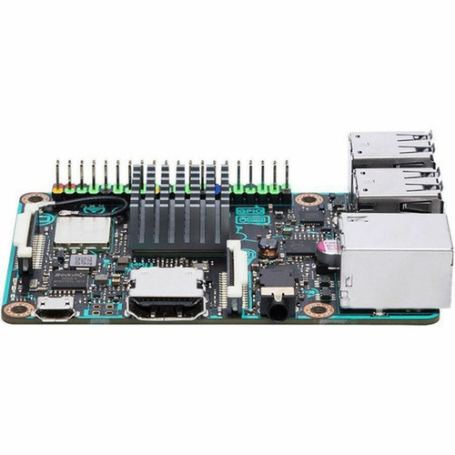 Asus Tinker Board Single Board Computer - Cortex A17 - Quad-core 4 Core - 180 GHz - 2 GB - DDR3 SDRAM - Mali-T764 - Wireless LAN - 90ME03D1-M0AAY0