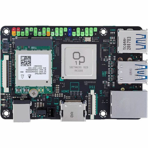 Asus Tinker Board 2S Single Board Computer - Cortex A72 - Quad-core 4 Core - 2 GHz - 2 GB - LPDDR4 - Mali-T860 - Wireless LAN - - 4 90ME01P0-M0AAY0