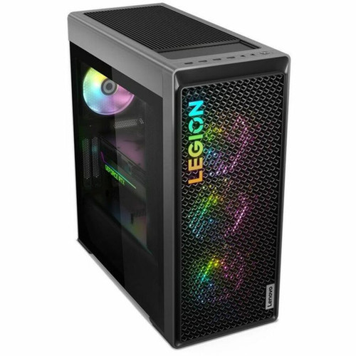 Lenovo Legion T7 34IRZ8 90V60009US Gaming Desktop Computer - Intel Core i7 13th Gen i7-13700KF - 32 GB - 1 TB SSD - Tower - Storm Gray 90V60009US