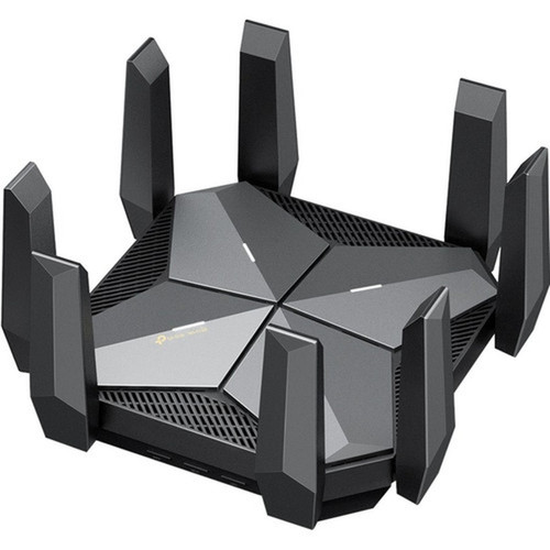 TP-Link Archer AXE300 Wi-Fi 6E IEEE 80211ax Ethernet Wireless Router - Quad Band - 240 GHz ISM Band - 6 GHz UNII Band - 8 x x - 195 ARCHER AXE300