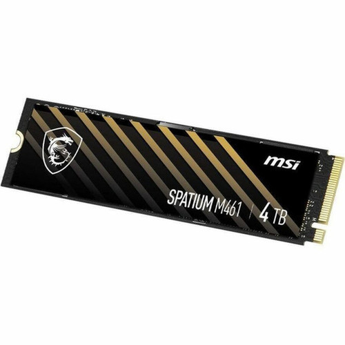 MSI SPATIUM M461 SM461N4TB 4 TB Solid State Drive - M2 2280 Internal - PCI Express NVMe PCI Express NVMe 40 x4 - Desktop PC - 900 SM461N4TB