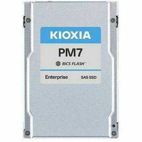 KIOXIA PM7-R KPM7XRUG15T3 15 TB Solid State Drive - 25 Internal - SAS 24Gbs SAS - Read Intensive - Storage System Server Device KPM7XRUG15T3