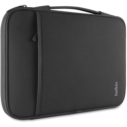 Belkin Carrying Case (Sleeve) for 14" Notebook - Black - Wear Resistant Interior - Neopro, Fleece Interior - Handle (Fleet Network)