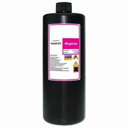 WF Non-OEM New Magenta Wide Format Ink Bottle for efi Vutek 45162859 - efi Vutek 3M ProGraphics Pro 24f Pro 16h and H1625 LED Series WV1625M