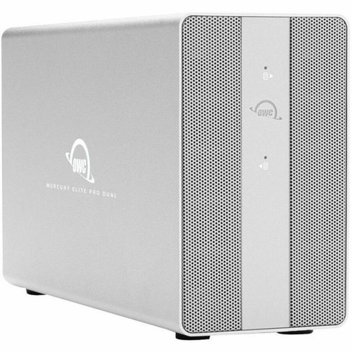 OWC Mercury Elite Pro Dual with 3-Port Hub External Storage Solution - 2 x HDD Supported - 0 x HDD Installed - 2 x SSD Supported - 2 x OWCMEDCH7S08