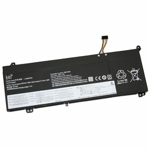 BTI Battery - For Notebook - Battery Rechargeable - Proprietary Battery Size - 3760 mAh - 58 Wh - 1544 V L19C4PDB-BTI