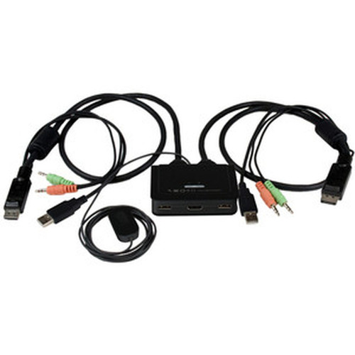 StarTechcom_2_Port_USB_HDMI_Cable_KVM_Switch_with_Audio_and_Remote_Switch_-_USB_Powered_-_2_Computers_-_1_Local_Users_-_1920_x_-_SV211HDUA