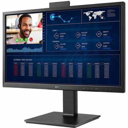 LG 24CQ650I-6N All-in-One Thin Client Celeron N5105 Quad-core 4 Core 2 GHz - Intel Chip - 4 GB RAM DDR4 SDRAM - DDR4-2933PC4-23400 24CQ650I-6N