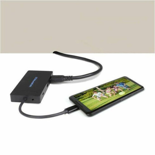 Aluratek USB Type-C 100W PD Multimedia Hub and Card Reader with HDMIVGA - for Hard DriveMonitorTVProjector - Memory Card Reader - AUMC0311F
