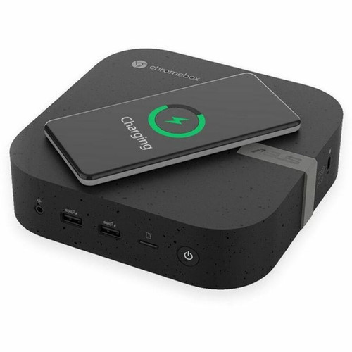 Asus Chromebox 5 CHROMEBOX5-SC018UN-O Chromebox - Intel Celeron 7305 - 8 GB - 128 GB SSD - Mini PC - Eco Black - Intel Chip - ChromeOS CHROMEBOX5-SC018UN-O
