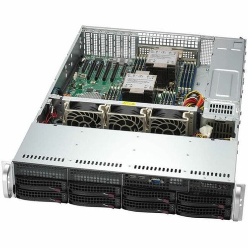 Supermicro SuperServer SYS-621P-TRT Server Barebone System - 2U Rack-mountable - Socket LGA-4677 - 2 x Processor Support - Intel C741 SYS-621P-TRT