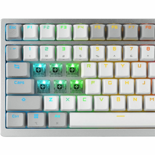 Asus ROG Strix Scope II 96 Wireless Gaming Keyboard - WiredWireless Connectivity - BluetoothRF - 51 - 240 GHz - USB 20 Type A - - X901 STRIX SCOPE II 96 WL