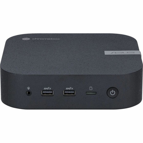 Asus Chromebox 5 CHROMEBOX5-S3053UN-WC Chromebox - Intel Core i3 12th Gen i3-1220P - 8 GB - 128 GB SSD - Mini PC - Eco Black - Intel - 90MS02N1-M002T0
