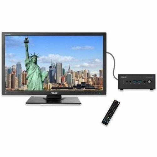 Asus ExpertCenter PN42 PN42-SYSN141PX1TU0 Desktop Computer - Intel N100 - 4 GB - 128 GB SSD - Mini PC - Black - Intel Chip - Windows - 90MS02L1-M001S0