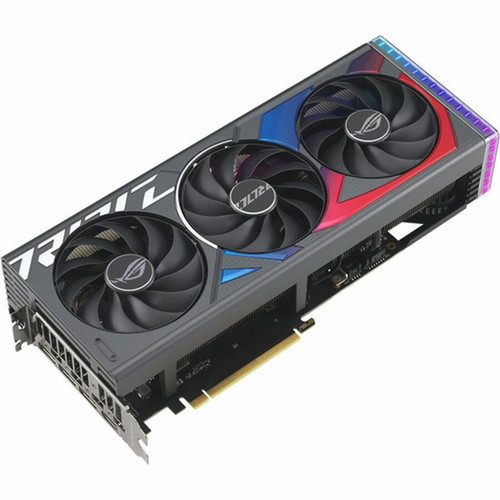 Asus ROG NVIDIA GeForce RTX 4060 Graphic Card - 8 GB GDDR6 - 7680 x 4320 - 270 GHz Boost Clock - 128 bit Bus Width - PCI Express 40 ROG-STRIX-RTX4060-O8G-GAM