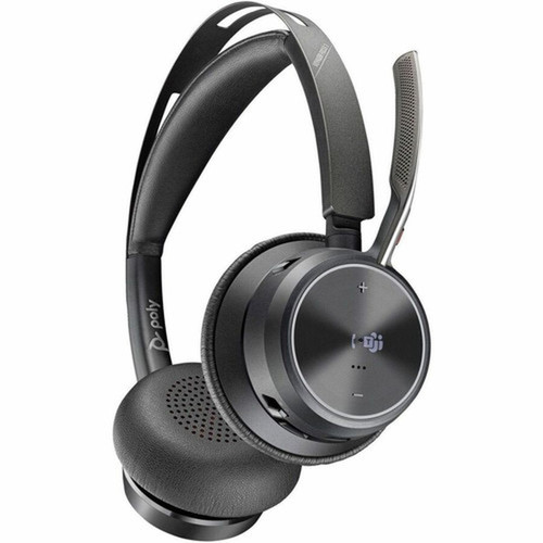 Poly Voyager Focus 2-M Microsoft Teams Certified USB-A Headset TAA - Microsoft Teams Certification - Stereo - USB Type A - Wireless - 7E2K4AAABA