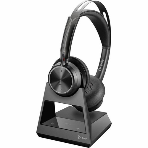 Poly Voyager Focus 2-M Microsoft Teams Certified USB-A Headset TAA - Microsoft Teams Certification - Stereo - USB Type A - Wireless - 7E2K4AAABA