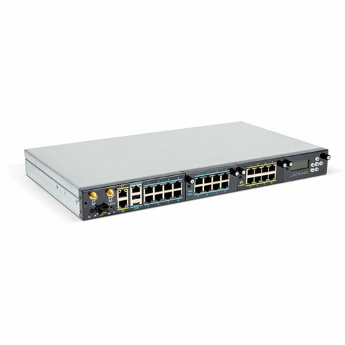 Lantronix 24-Port LM83X - 250 GB - Twisted Pair - 30 Total Expansion Slots - 11 x Network RJ-45 - 2 x USB - 24 x Serial Port - - 83X-24S-E34-NAA