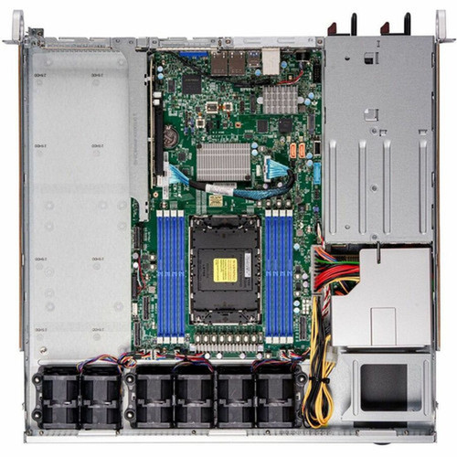 Supermicro SuperServer SYS-111E-FWTR Server Barebone System - 1U Rack-mountable - Socket LGA-4677 - 1 x Processor Support - Intel C741 SYS-111E-FWTR