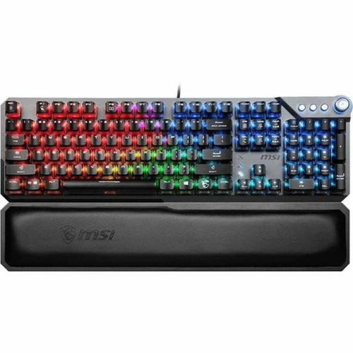 MSI VIGOR GK71 SONIC Gaming Keyboard - Cable Connectivity - USB 20 Type A Interface - RGB LED - Windows 10 - PC - Mechanical VIGORGK71RAM