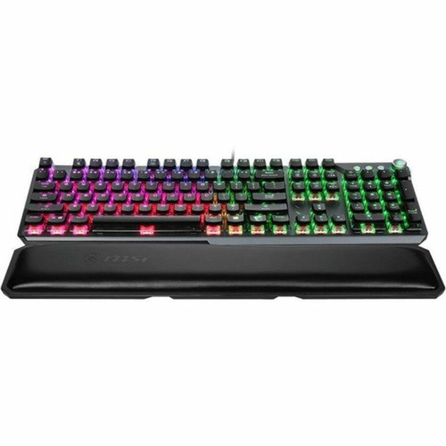 MSI VIGOR GK71 SONIC Gaming Keyboard - Cable Connectivity - USB 20 Type A Interface - RGB LED - Windows 10 - PC - Mechanical VIGORGK71BAM