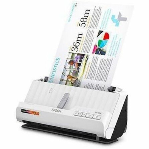 Epson RapidReceipt RR-400W Sheetfed Scanner - 600 dpi Optical - 30-bit Color - 10-bit Grayscale - 30 ppm Mono - 30 ppm Color - - B11B270202