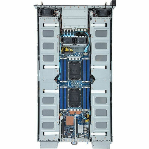 Gigabyte G293-S43 Barebone System - 2U Rack-mountable - Socket LGA-4677 - 2 x Processor Support - Intel C741 Chip - 256 GB DDR5 SDRAM G293-S43-AAP1
