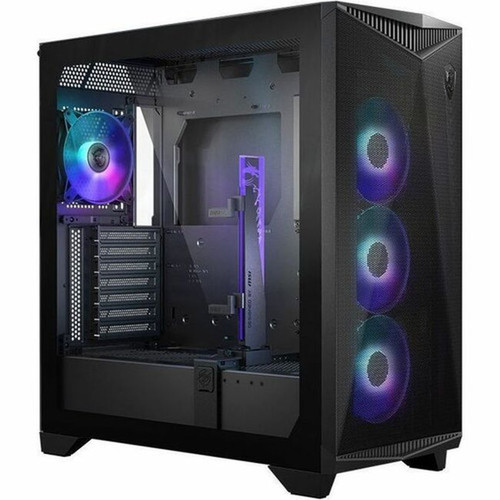 MSI MPG GUNGNIR 300R AIRFLOW Gaming Computer Case - Mid-tower - Tempered Glass - EATX ATX Micro ATX Mini ITX Motherboard Supported GUN300RAIR