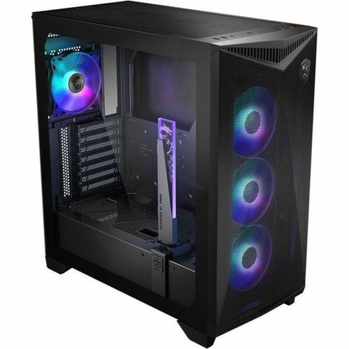 MSI MPG GUNGNIR 300R AIRFLOW Gaming Computer Case - Mid-tower - Tempered Glass - EATX ATX Micro ATX Mini ITX Motherboard Supported GUN300RAIR