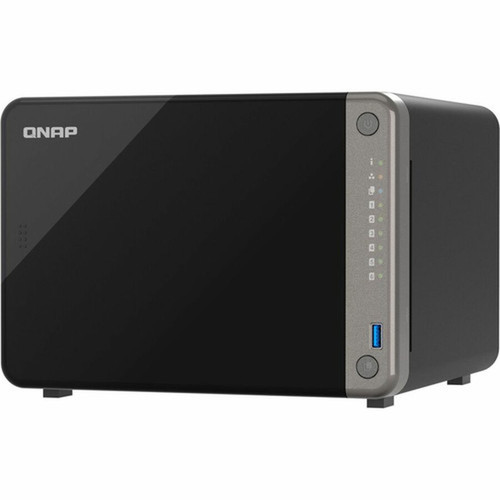 QNAP TS-AI642-8G SANNAS Storage System - ARM Cortex A76 Quad-core 4 Core 220 GHz - 6 x HDD Supported - 0 x HDD Installed - 6 x SSD TS-AI642-8G-US