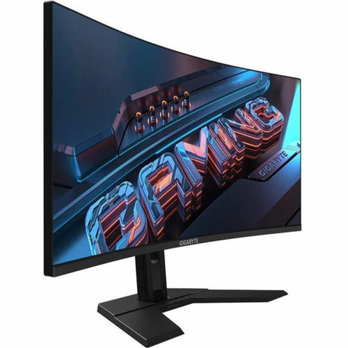 Gigabyte GS34WQC 34 Class UW-QHD Curved Screen Gaming LED Monitor - 34 Viewable - Vertical Alignment VA - Edge LED Backlight - x - GS34WQC