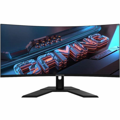 Gigabyte GS34WQC 34 Class UW-QHD Curved Screen Gaming LED Monitor - 34 Viewable - Vertical Alignment VA - Edge LED Backlight - x - GS34WQC