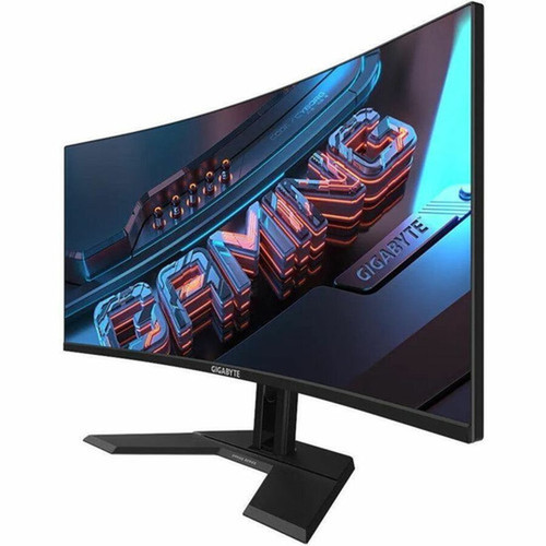 Gigabyte GS34WQC 34 Class UW-QHD Curved Screen Gaming LED Monitor - 34 Viewable - Vertical Alignment VA - Edge LED Backlight - x - GS34WQC