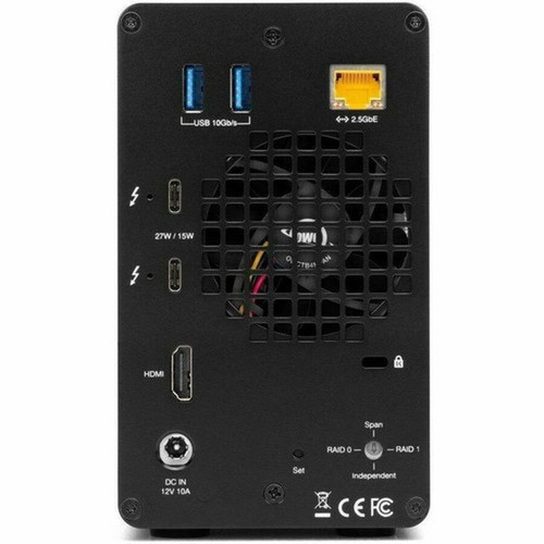OWC Gemini Thunderbolt Dock and External Storage Solution - 2 x HDD Supported - 2 x HDD Installed - 40 TB Installed HDD Capacity - ATA OWCTB3GM000H40