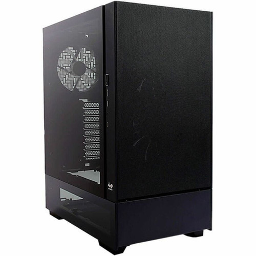In Win ModFree IW-CS-MFBASE-BLK Gaming Computer Case - Full-tower - Black - Tempered Glass Acrylonitrile Butadiene Styrene ABS - - IW-CS-MFBASE-BLK