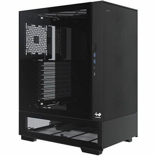 In Win ModFree IW-CS-MFBASE-BLK Gaming Computer Case - Full-tower - Black - Tempered Glass Acrylonitrile Butadiene Styrene ABS - - IW-CS-MFBASE-BLK
