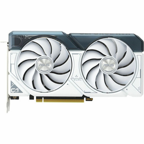Asus NVIDIA GeForce RTX 4060 Ti Graphic Card - 8 GB GDDR6 - 7680 x 4320 - 257 GHz Boost Clock - 128 bit Bus Width - PCI Express 40 - DUAL-RTX4060TI-8G-WHITE