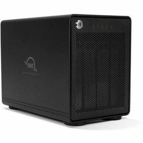 OWC ThunderBay 4 Drive Enclosure SATA600 - Thunderbolt 3 Host Interface Desktop - Black - Hot Swappable Bays - 4 x HDD Supported - 4 OWCTB3SRE800S