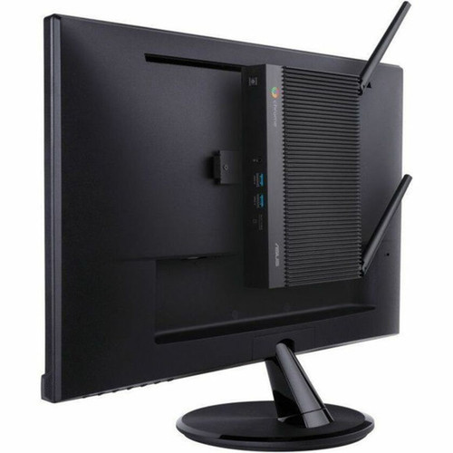 Asus Chromebox 4 CHROMEBOX4-FC017U Chromebox - Intel Celeron 5205U - 4 GB - 32 GB Flash Memory Capacity - Mini PC - Gun Metal - Intel 90MS0281-M00130