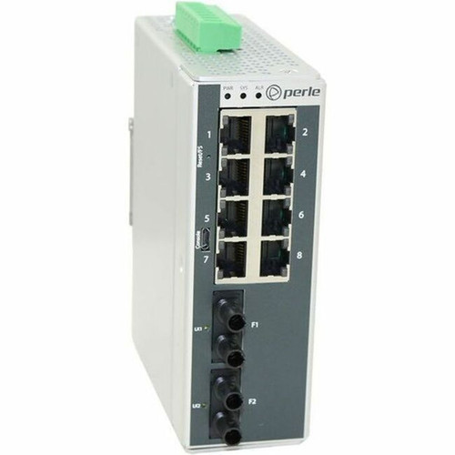 Perle IDS-710-T2MD2 Ethernet Switch - 80 Ports - Manageable - Gigabit Ethernet - 101001000Base-T 1000Base-LX - 3 Layer Supported - 07017580