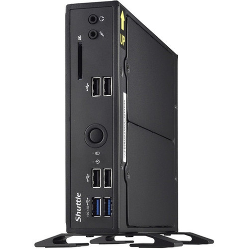 Shuttle XPC slim DS20U Barebone System - Slim PC - Socket BGA-1528 - 1 x Processor Support - Celeron 5205U 190 GHz Dual-core 2 Core DS20U