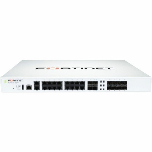 Fortinet FortiGate FG-201F Network SecurityFirewall Appliance - 17 Port - 10GBase-X 1000Base-X 1000Base-T - 10 Gigabit Ethernet - - FG-201F-BDL-809-36