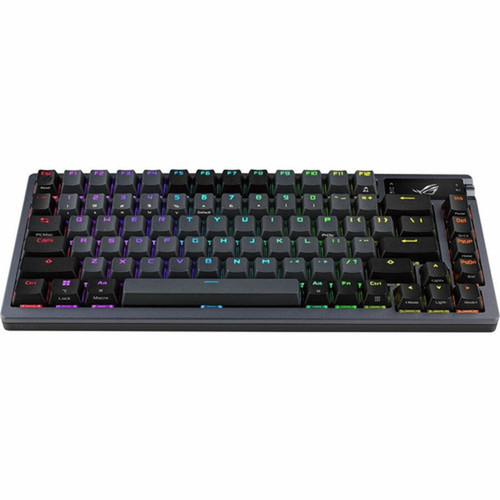 Asus ROG Azoth Gaming Keyboard - WiredWireless Connectivity - BluetoothRF - 51 - 240 GHz - USB 20 Type A Interface - RGB LED - OS M701 ROG AZOTHNXSWCAPB