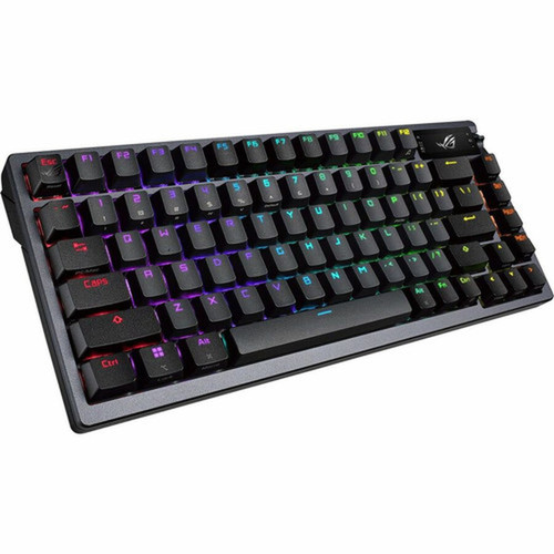 Asus ROG Azoth Gaming Keyboard - WiredWireless Connectivity - BluetoothRF - 51 - 240 GHz - USB 20 Type A Interface - RGB LED - OS M701 ROG AZOTHNXSWCAPB