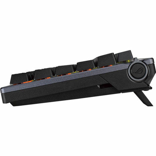 Asus ROG Azoth Gaming Keyboard - WiredWireless Connectivity - BluetoothRF - 51 - 240 GHz - USB 20 Type A Interface - RGB LED - OS M701 ROG AZOTHNXSWCAPB