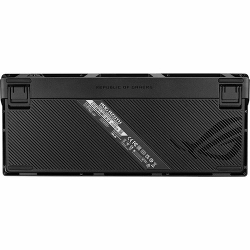 Asus ROG Azoth Gaming Keyboard - WiredWireless Connectivity - BluetoothRF - 51 - 240 GHz - USB 20 Type A Interface - RGB LED - OS M701 ROG AZOTHNXSWCAPB