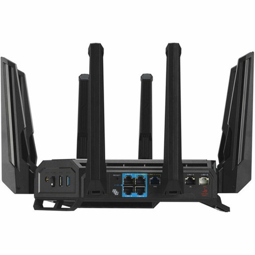 Asus ROG Rapture GT-BE98 Pro Wi-Fi 7 IEEE 80211 abgnacaxbe Ethernet Wireless Router - Quad Band - 240 GHz ISM Band - 6 GHz - 8 GT-BE98 PRO