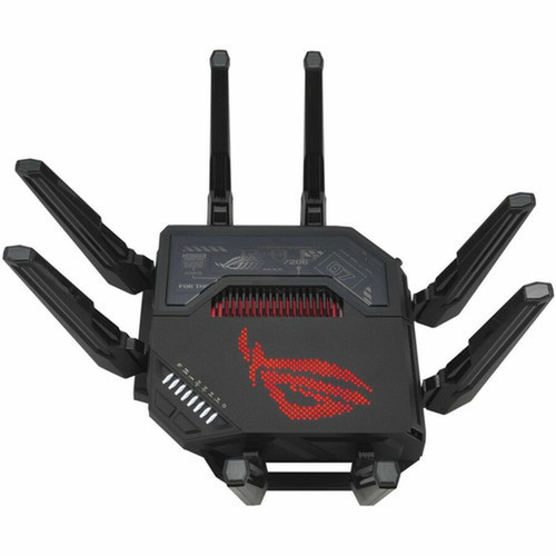 Asus ROG Rapture GT-BE98 Pro Wi-Fi 7 IEEE 80211 abgnacaxbe Ethernet Wireless Router - Quad Band - 240 GHz ISM Band - 6 GHz - 8 GT-BE98 PRO
